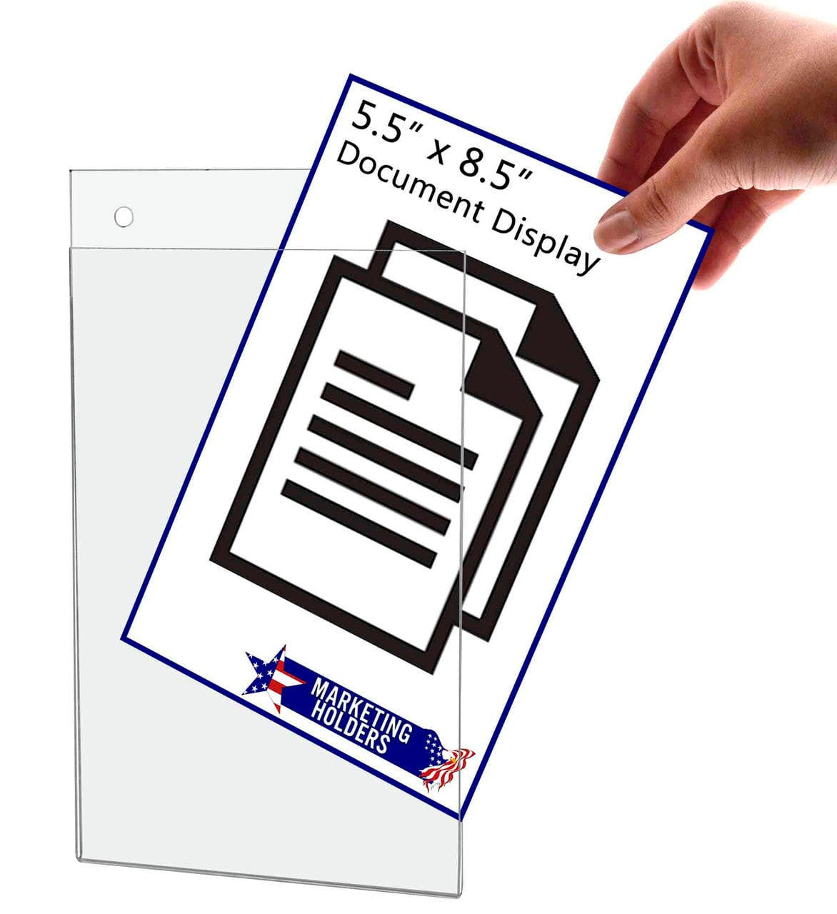 Easily Remove Literature on Business Office Walls