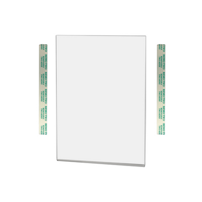 5"W x 7"H Wall Sign Holder with Double Sided Tape