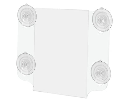 5"W x 7"H Window Sign Holder Double Sided with Suction Cups