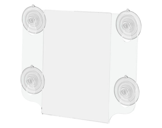 5"W x 7"H Window Sign Holder Double Sided with Suction Cups