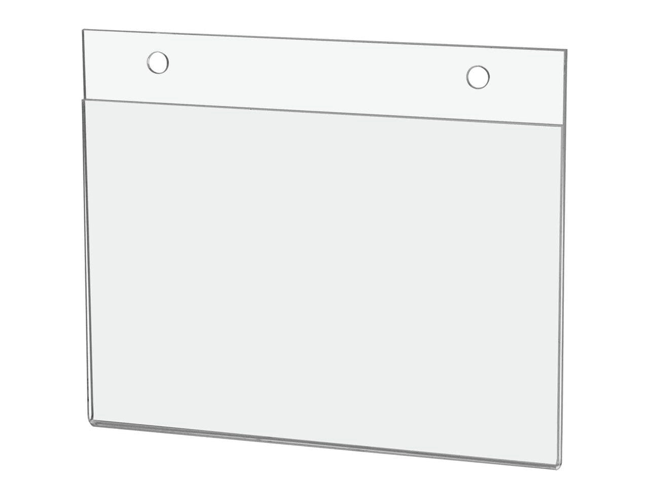 Sign Holder With Holes standard view Six Inches Wide by Four Inches High