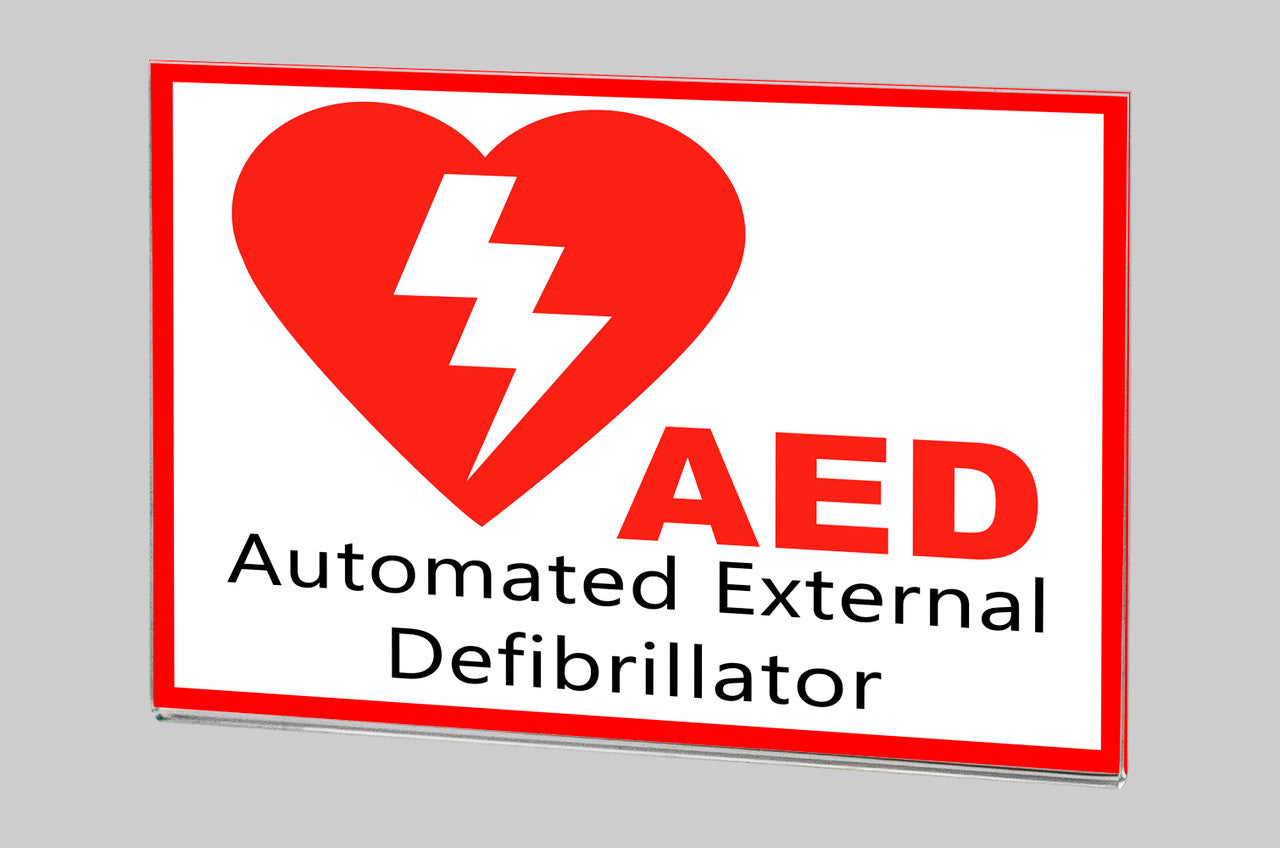 Magnetic 6"W x 4"H Sign Holder Metal Mount