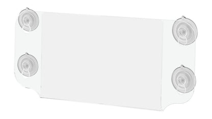 6"W x 4"H Window Sign Holder Double Sided with Suction Cups