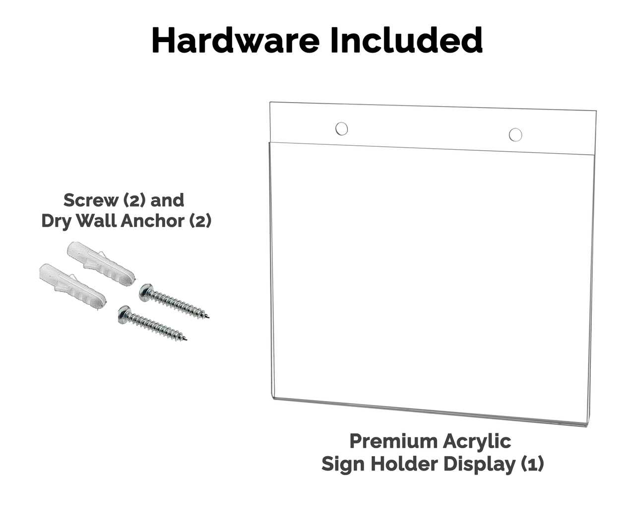 Hanging Hardware Included