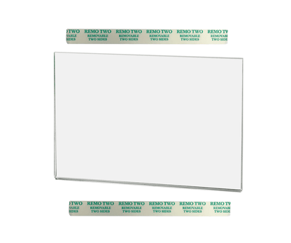 Advertising Sign Holder 7"W x 5"H Image Display Sleeve