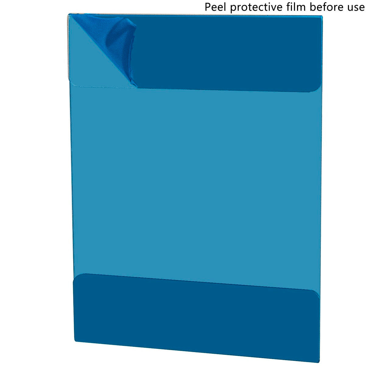 8.5"W x 11"H Wall Sign Sleeve with Double Sided Tape