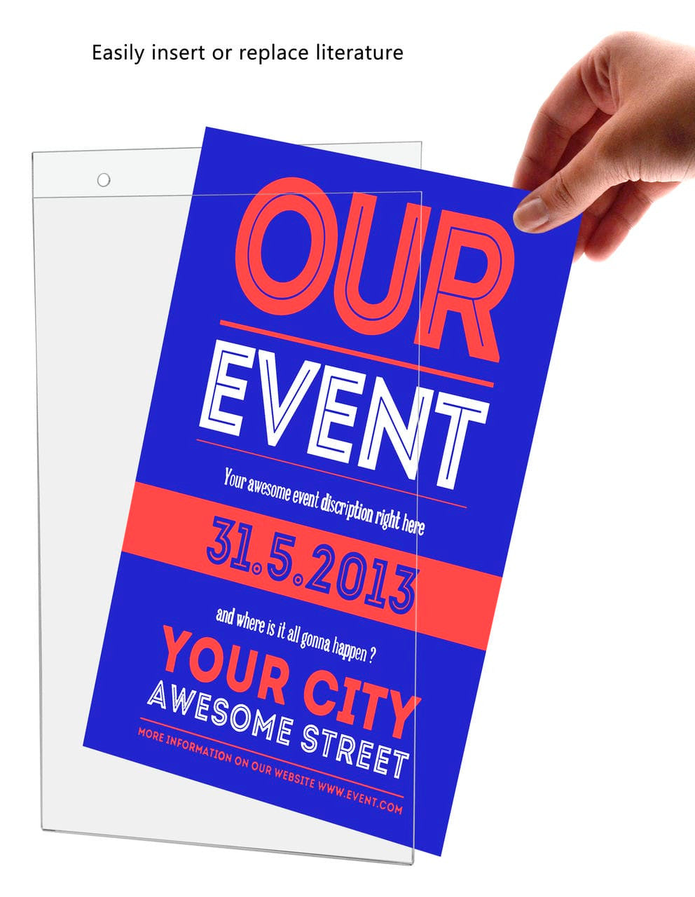 Event Poster Display Frame