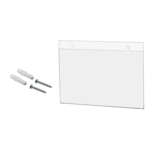 8.5"W x 5.5"H Wall Sign Holder with Hanging Hardware