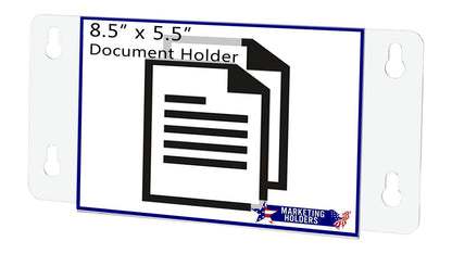 Landscape Sign Holder for Glass Doors