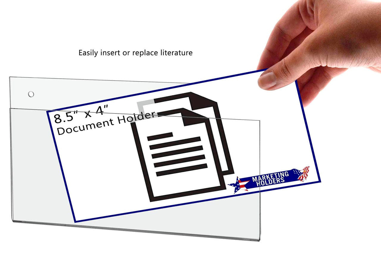 Easily insert or replace literature