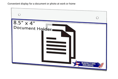 Convenient display for a document or photo at work or home