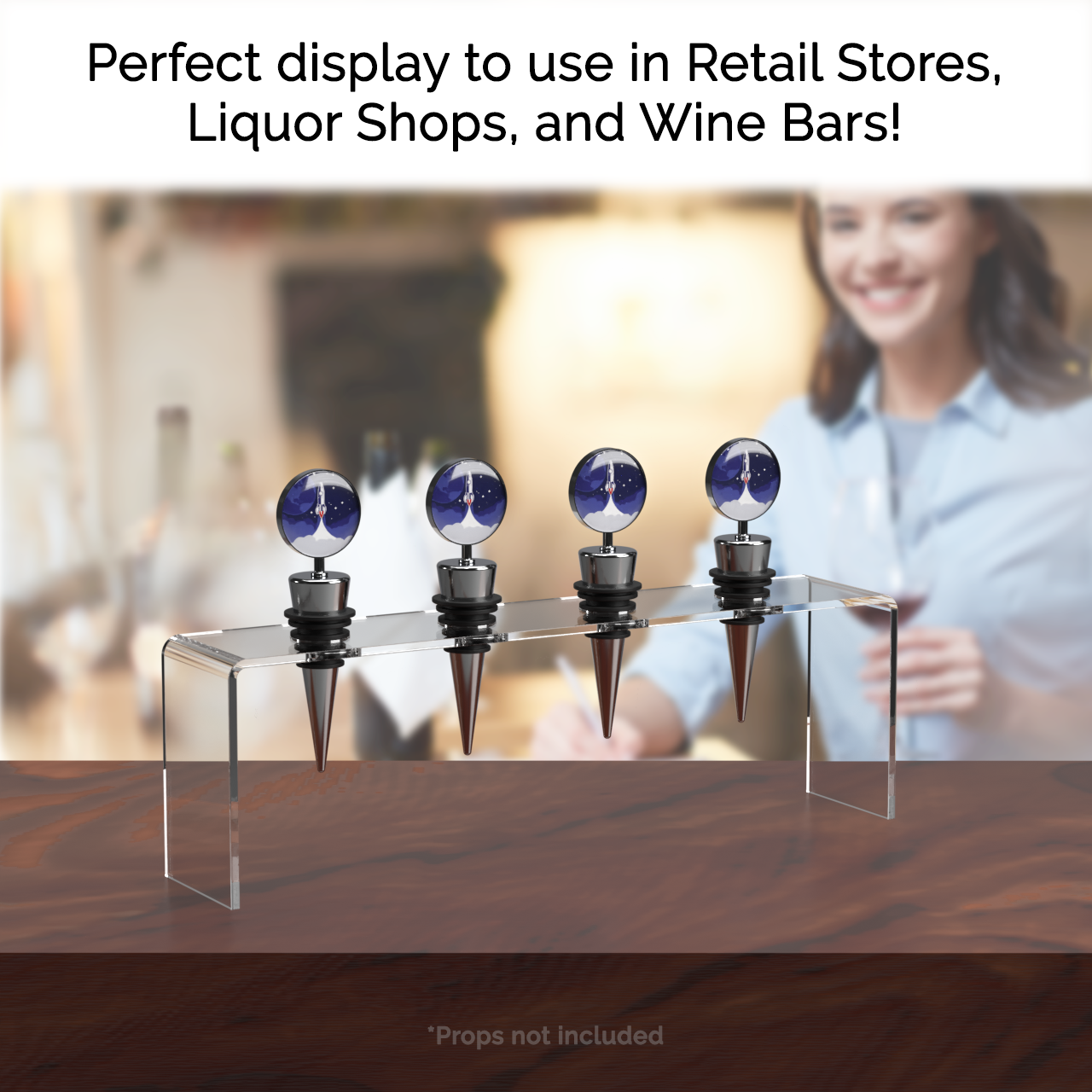 Bar Top Bottle Stopper Holder