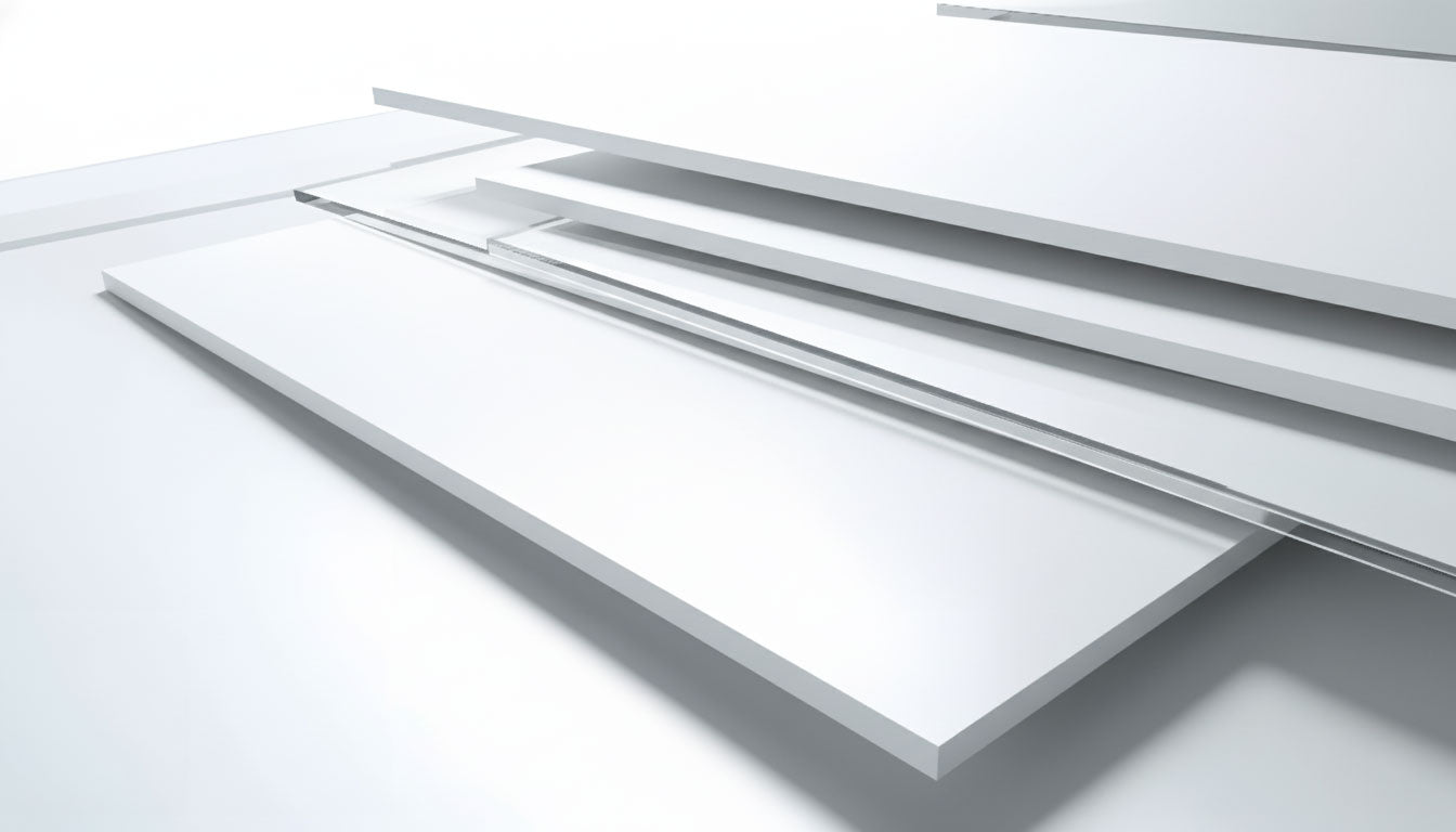 White Acrylic Sheet Cut-2-Size