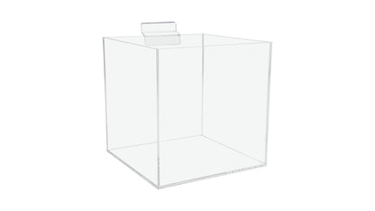 Five Inches Wide Slatwall Display Bin Angle