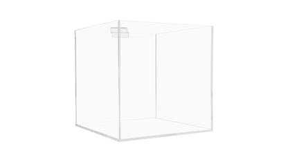 6"W Slatwall Retail Bin Clear Acrylic Merchandise Storage Box
