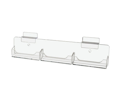 Slatwall three Pocket Business Card Holder standard view