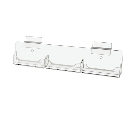 Slatwall three Pocket Business Card Holder standard view