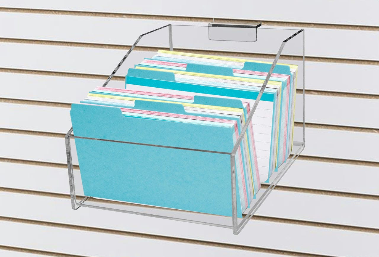 Slat-wall Storage Bin Files