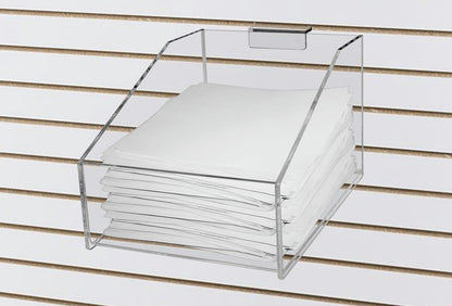 Slat-wall Storage Bin Full
