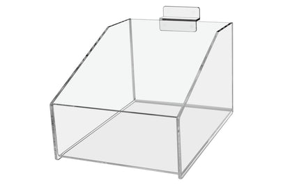 Slatwall CD Display Art Supply Bin 5.75"W Retail Storage