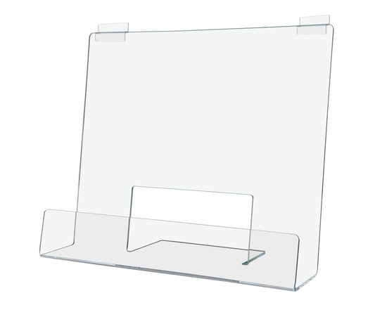 Twelve Inch Wide Slatwall Easel Cookbooks Medical Charts standard view