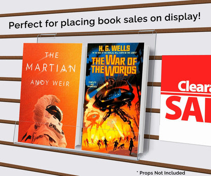 Twelve Inch Wide Perfect for placing book sales on display