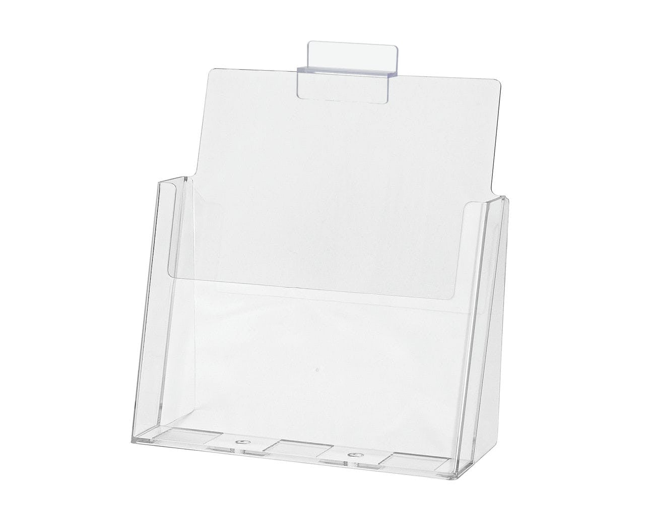Nine Inches Wide Slatwall Literature Holder