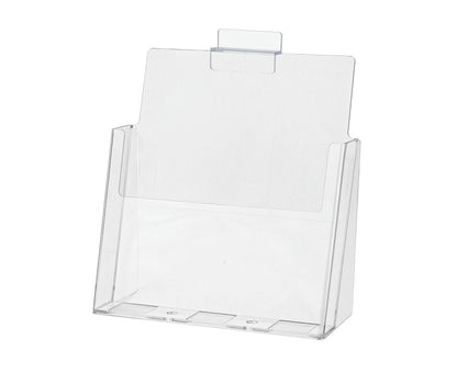 Slatwall 8.5"W Flyer Display Rack Advertisement Holder