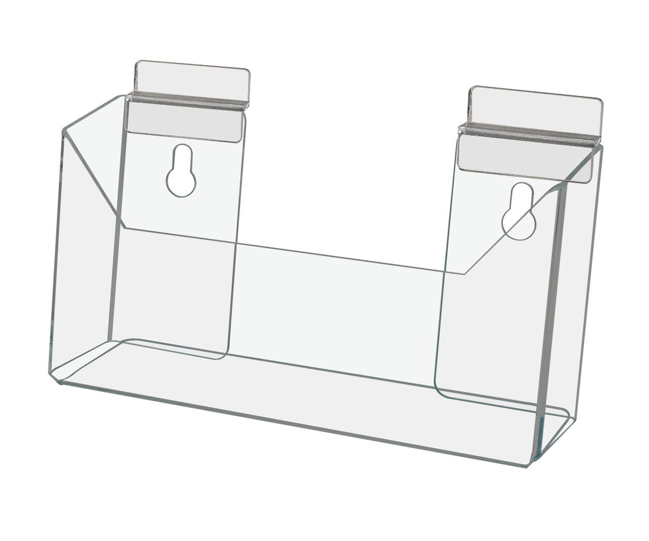 Slatwall 7.5"W Postcard Holder Booklet Display