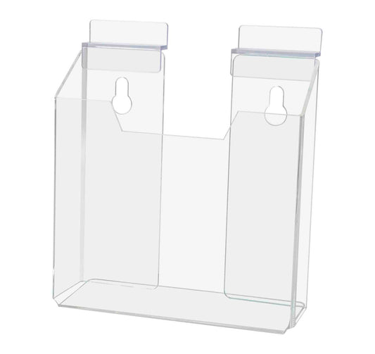 Slatwall 5.5"W Vertical Bifold Holder Booklet Display