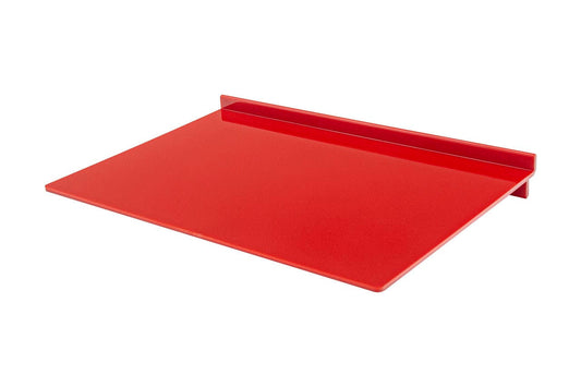 Slatwall Colored Foot Apparel Platform Red standard view
