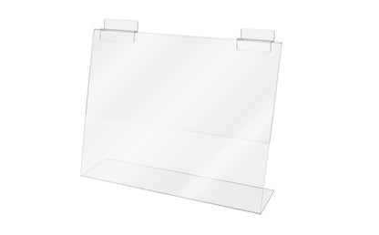 Slatwall Slant Back Table Tent Holder Ad Frame