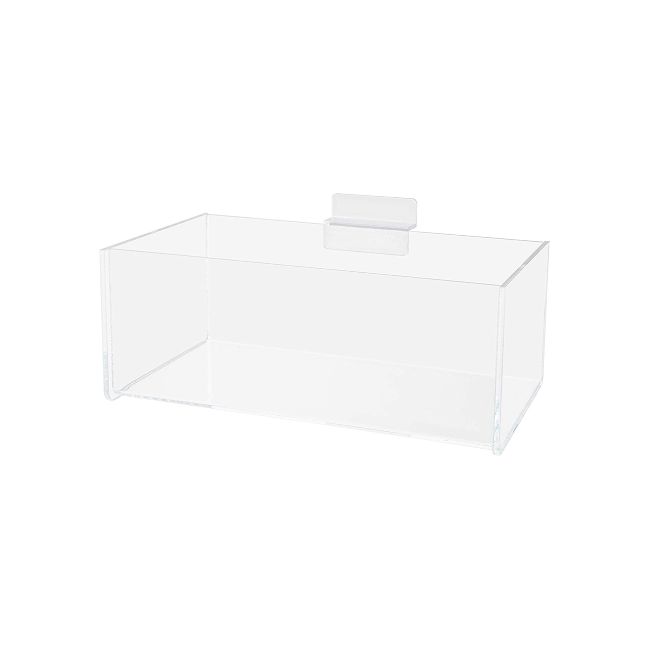 8"W Slatwall Bin Retail Merchandise Organizer Box