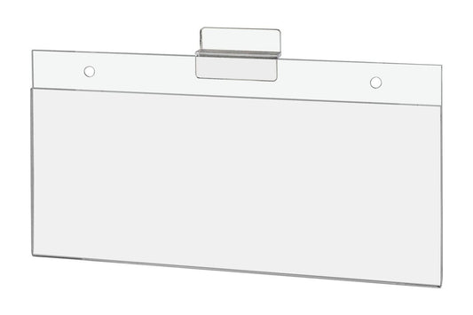 10"W x 4"H Slatwall Sign Holder Sales Price Tag Display Frame