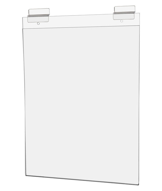 11"W x 14"H Slatwall Sign Holder Poster Display