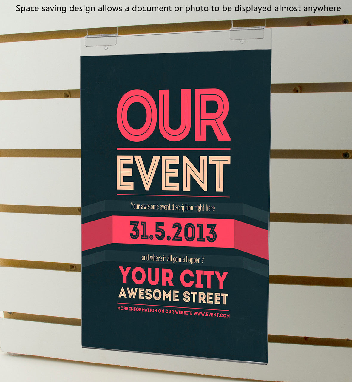 Literature Display Sleeve