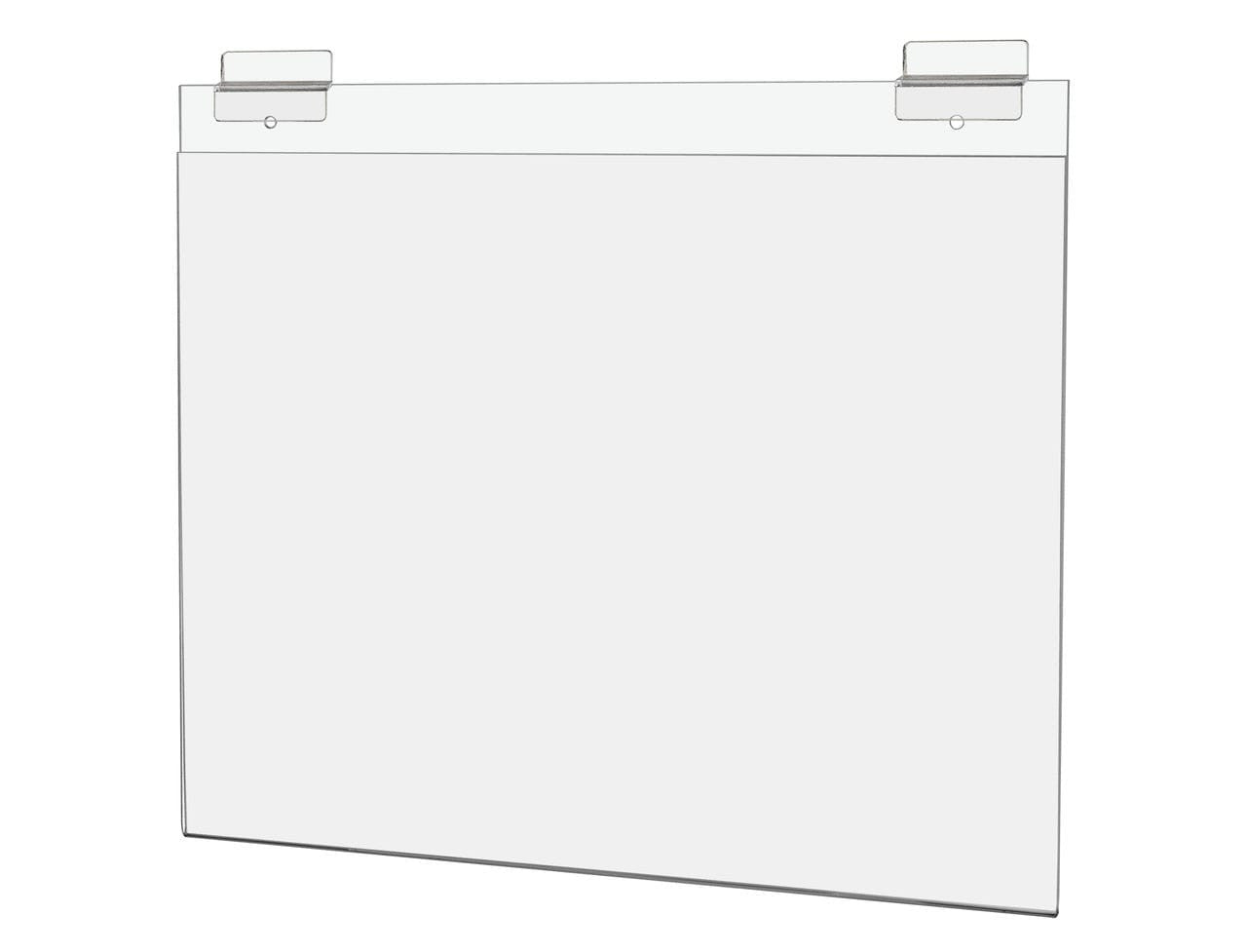 Slatwall Ad Frame Display Holder Fourteen Inches Wide by Eleven Inches High
