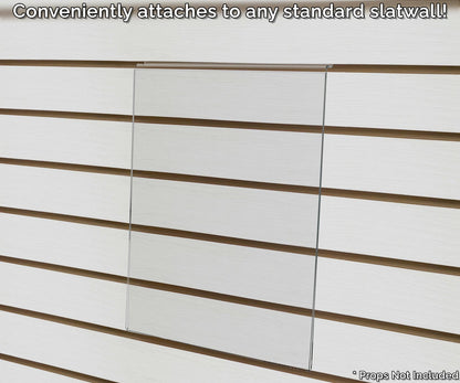 Letter Size Document Display Holder for Slatwall