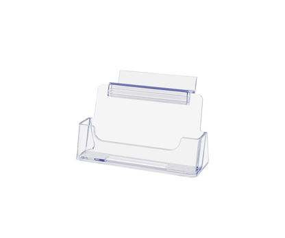 Slatwall Single Pocket Business or Gift Card Holder with Grip