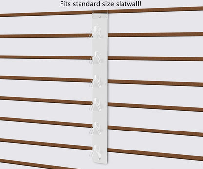 Fits standard size slatwall