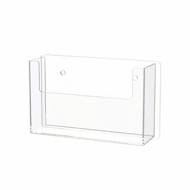 Wall Single Pocket Postcard Holder for 6"W Advertising Literature