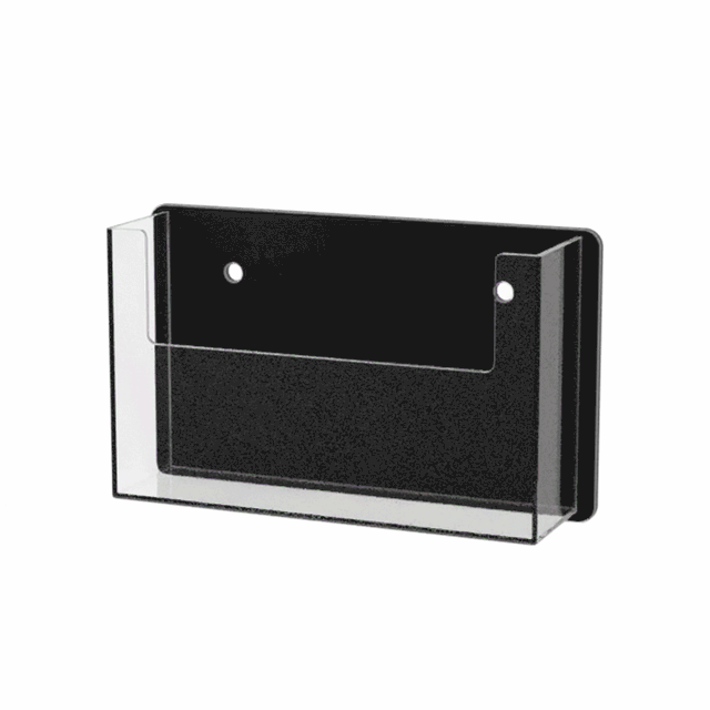 Wall Single Pocket Postcard Holder for 6"W Advertising Literature