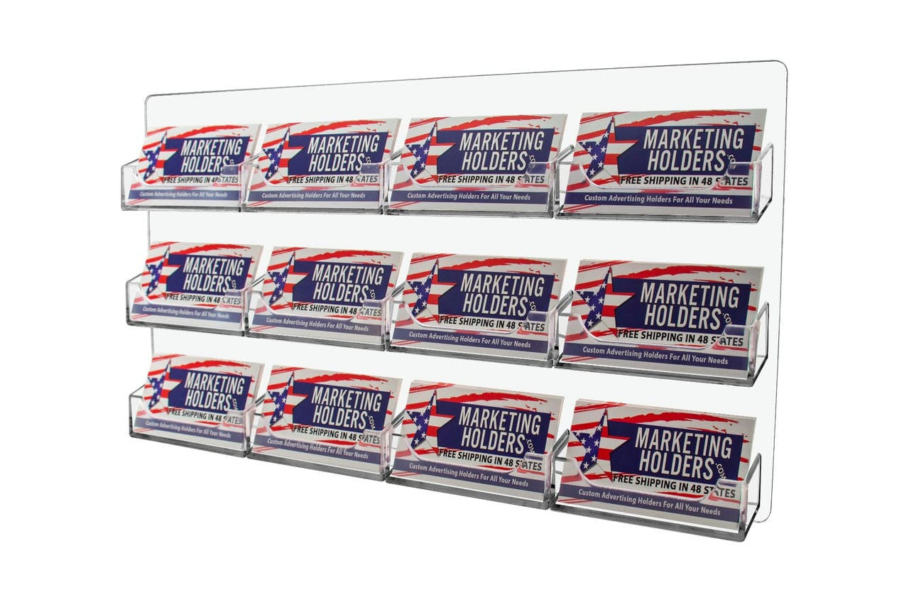 12 Pocket Hanging Business and Gift Card Holder
