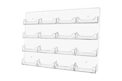Pockets Wall Business Card Rack Holder Hanging Membership Card