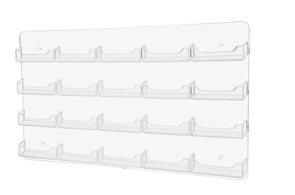 20 Pocket Hanging Business Card Holder