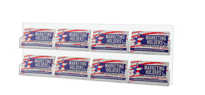 Business Gift Card Holder Eight Pocket Wall Mount Office Organizer