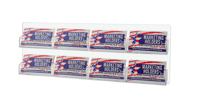 8 Pocket Hanging Business Card Holder