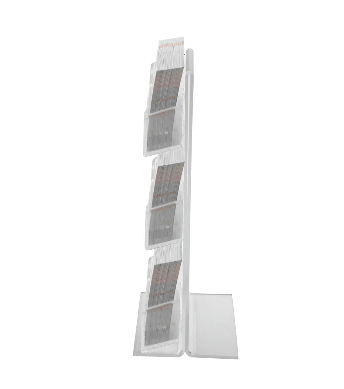 3 Pocket Appointment Card Holder with Sign Frame Display