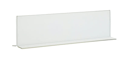 Eight Inch Wide Sign Frame Bottom Load Double Sided Clear Acrylic Countertop Tabletop Holder