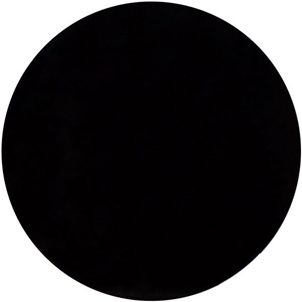 Black Acrylic Round Arts and Crafts DIY Projects .220 Thick